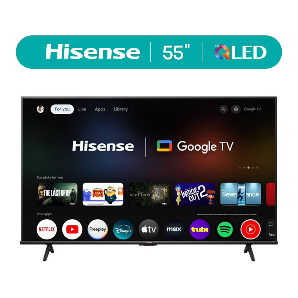 Hisense 55" Class QD6G